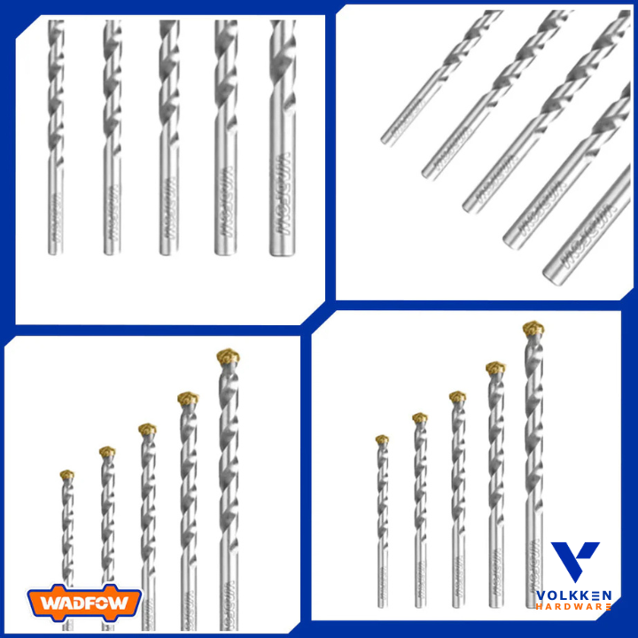5 Pcs masonry drill bits set