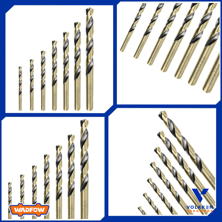 7 Pcs HSS twist drill bits set