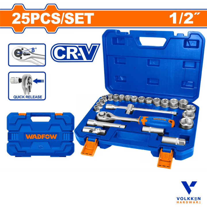 1/2" socket set