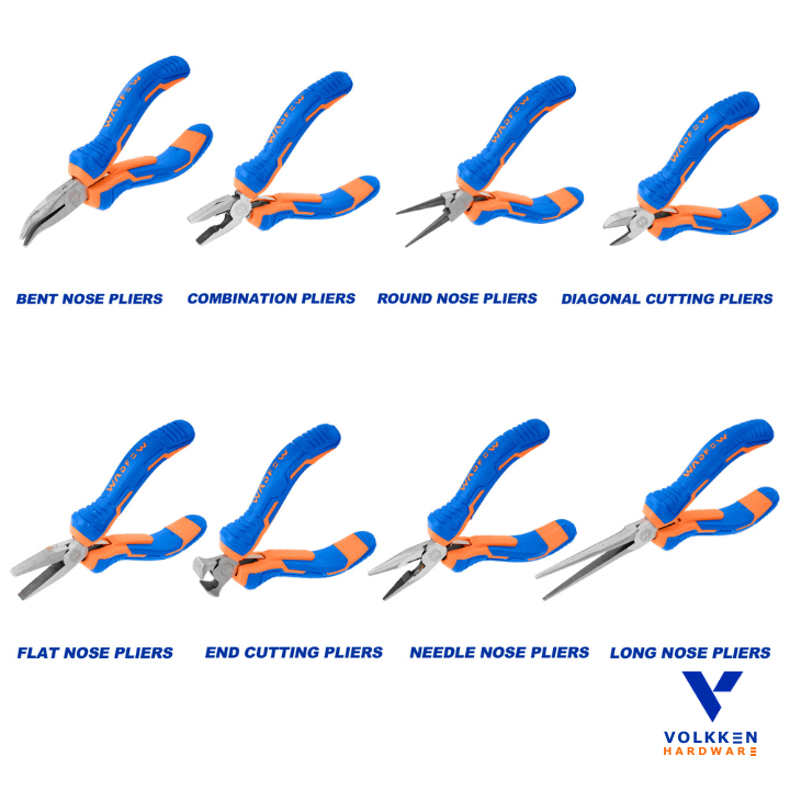 8 Pcs Mini pliers set