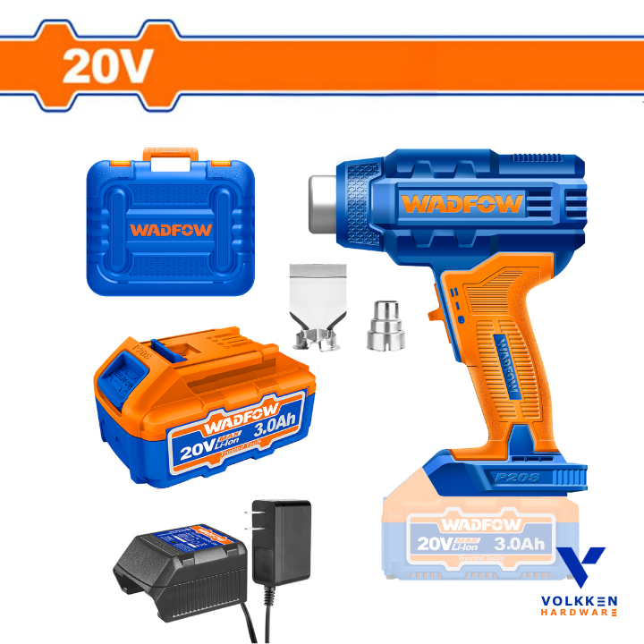 Cordless heat gun