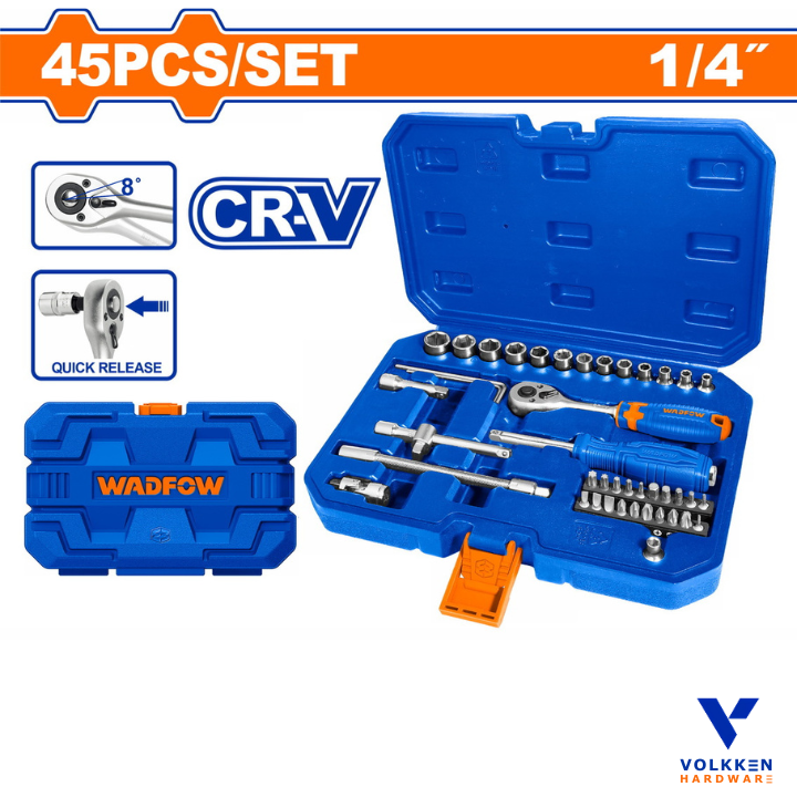 1/4" socket set