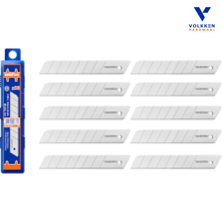 10 Pcs snap-off knife blades set
