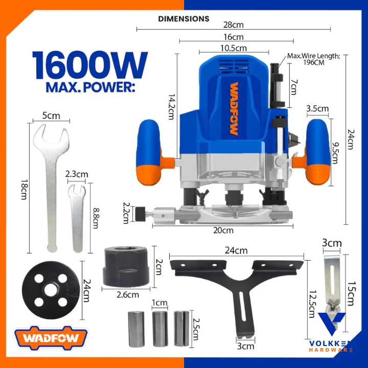 Electric router 1600W