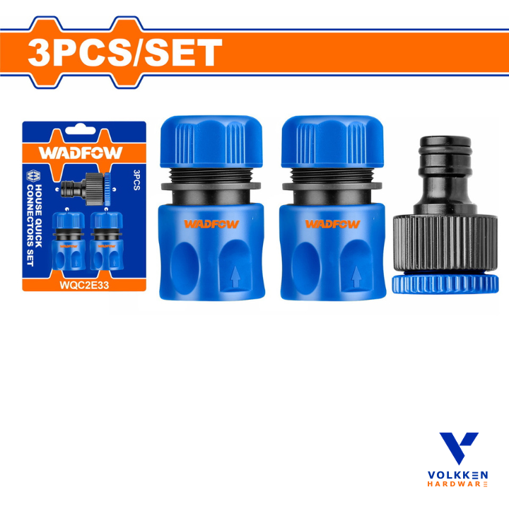 3 Pcs hose quick connectors set