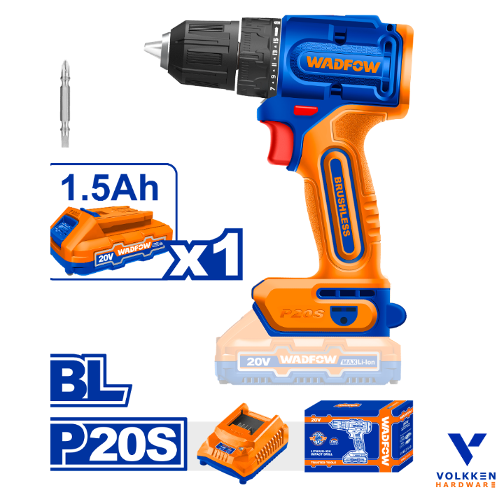Brushless cordless drill 20V