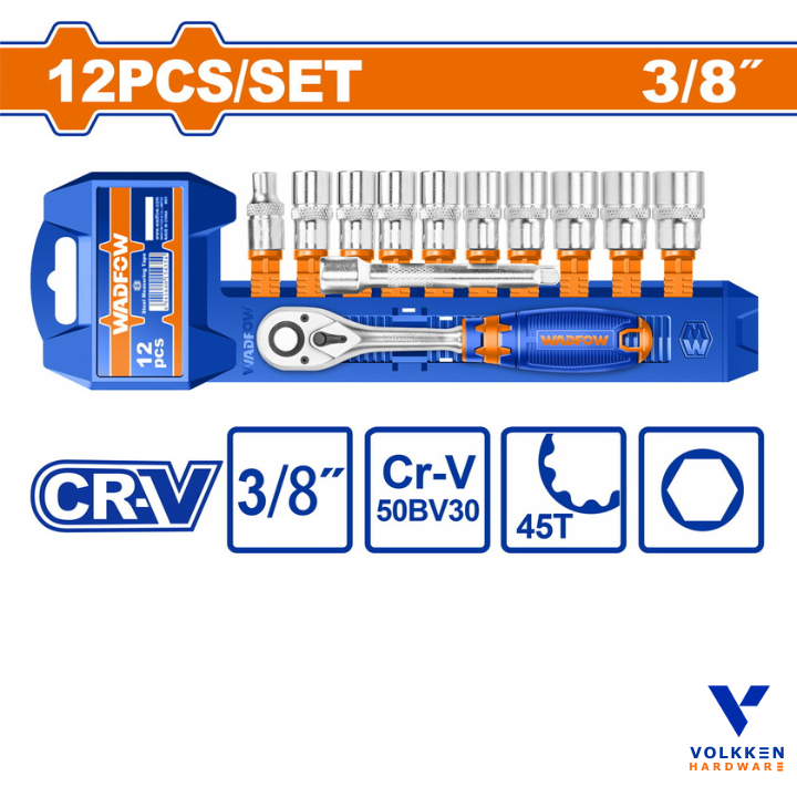 3/8" socket set