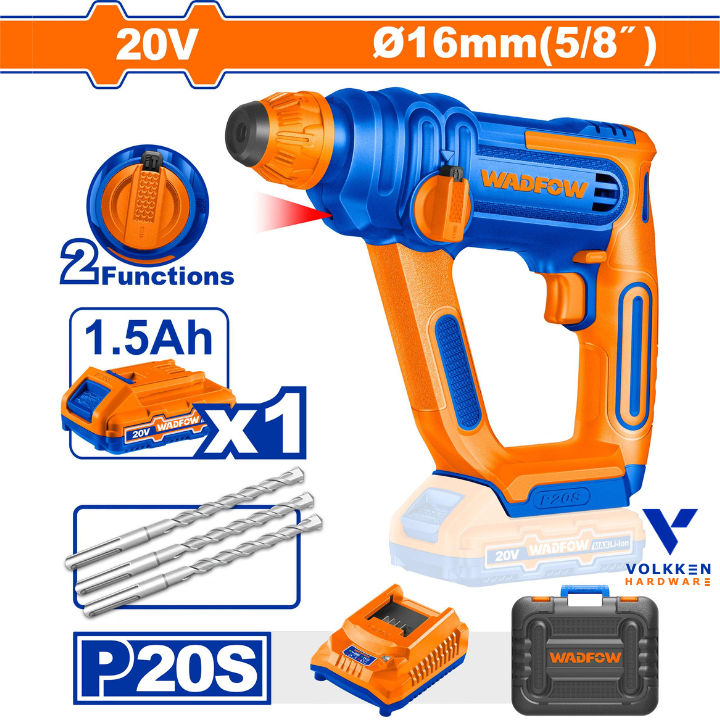 Cordless Rotary Hammer 20V Φ16mm WLM1B161
