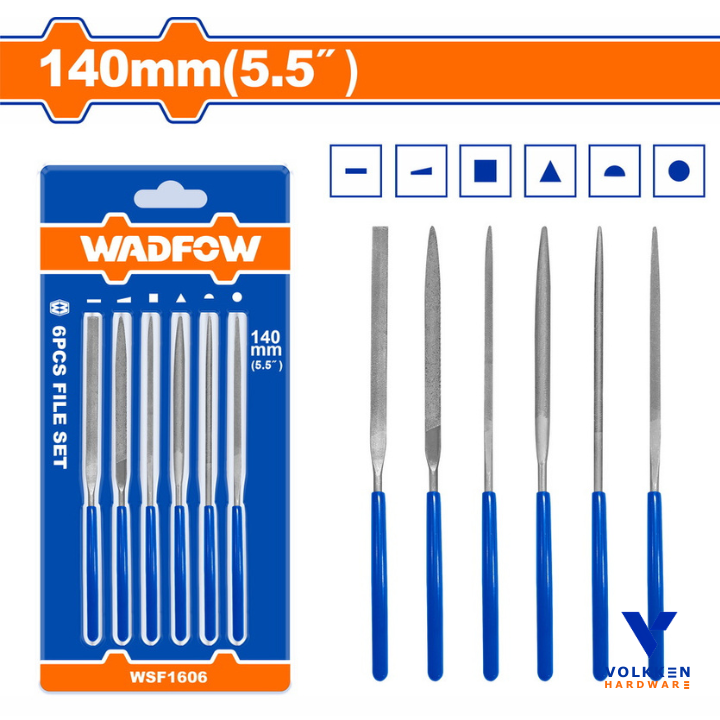 6 Pcs file set