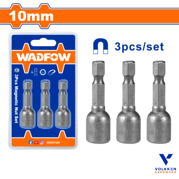 3 Pcs magnetic nut set