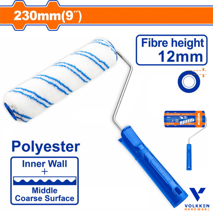 Paint Roller Brush 9" Polyester
